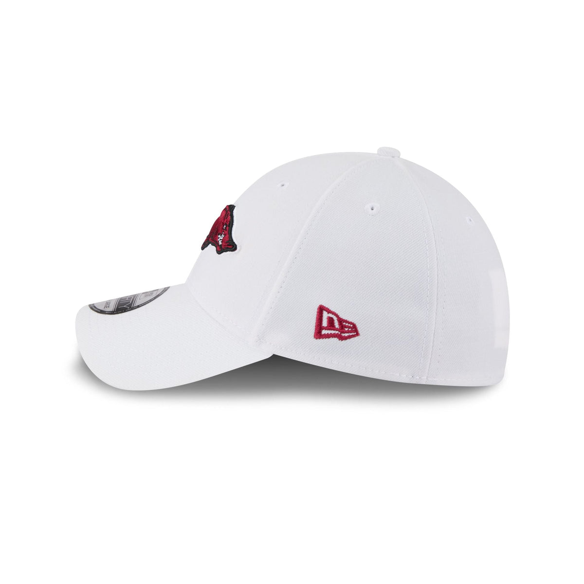Arkansas Razorbacks Optic White 39THIRTY Stretch Fit Hat
