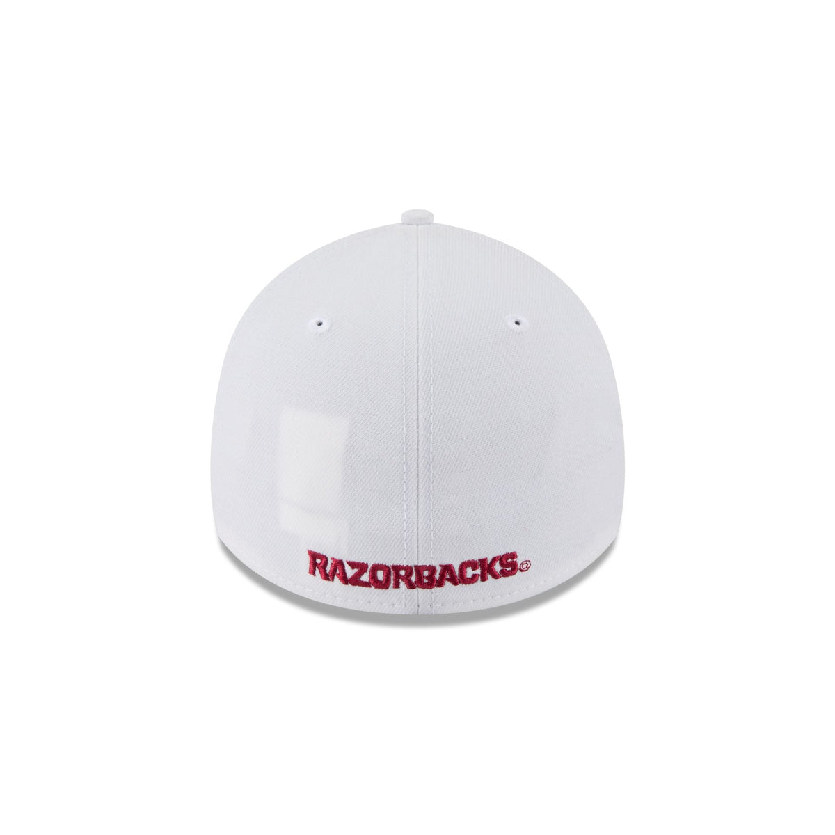 Arkansas Razorbacks Optic White 39THIRTY Stretch Fit Hat