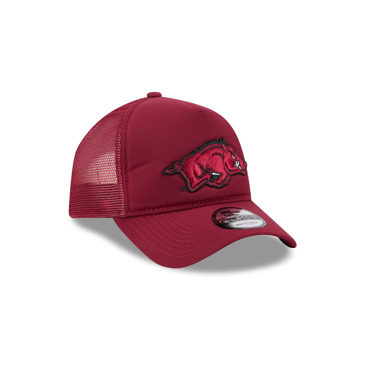Arkansas Razorbacks Go-To 9FORTY A-Frame Trucker Hat