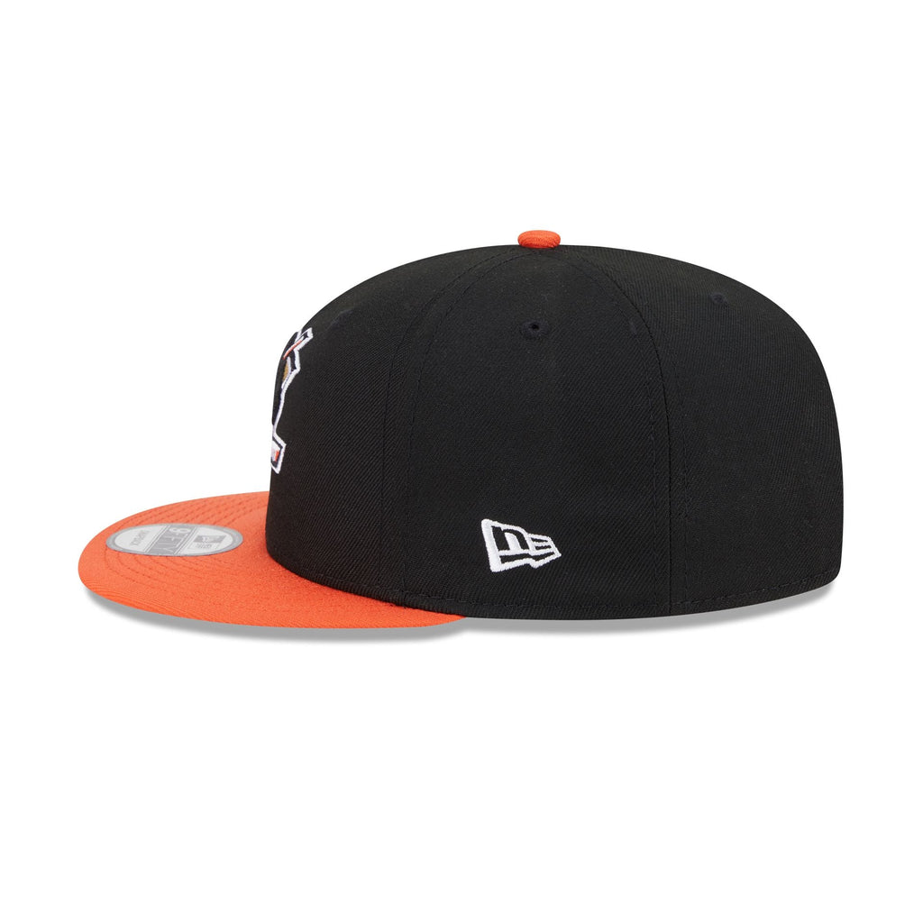 Anaheim Ducks Black 9FIFTY Snapback Hat