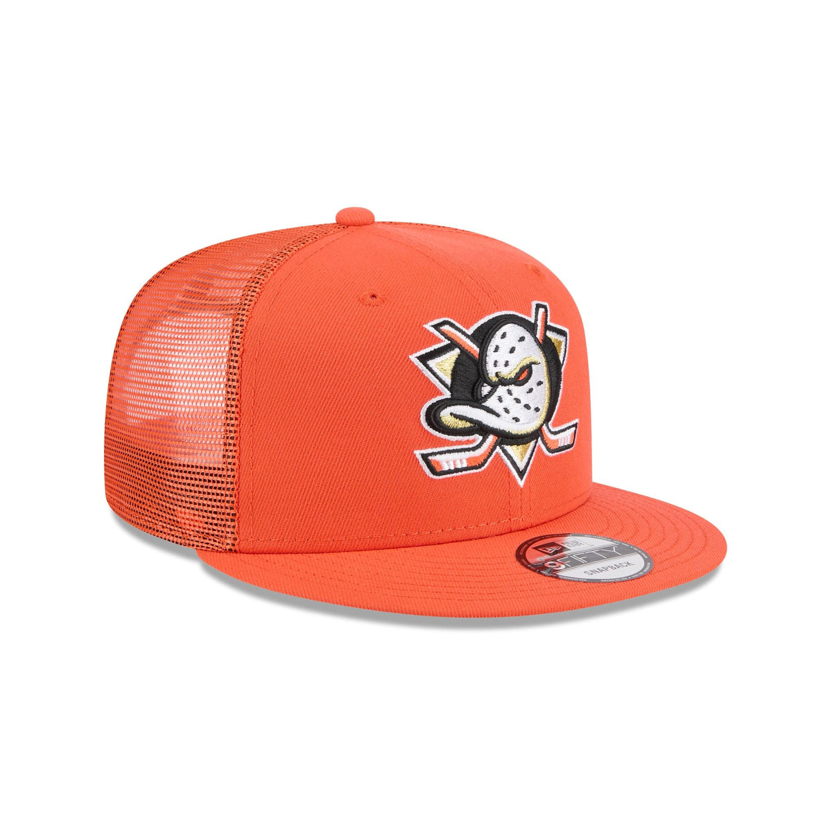 Anaheim Ducks Team Tag 9FIFTY Trucker Hat