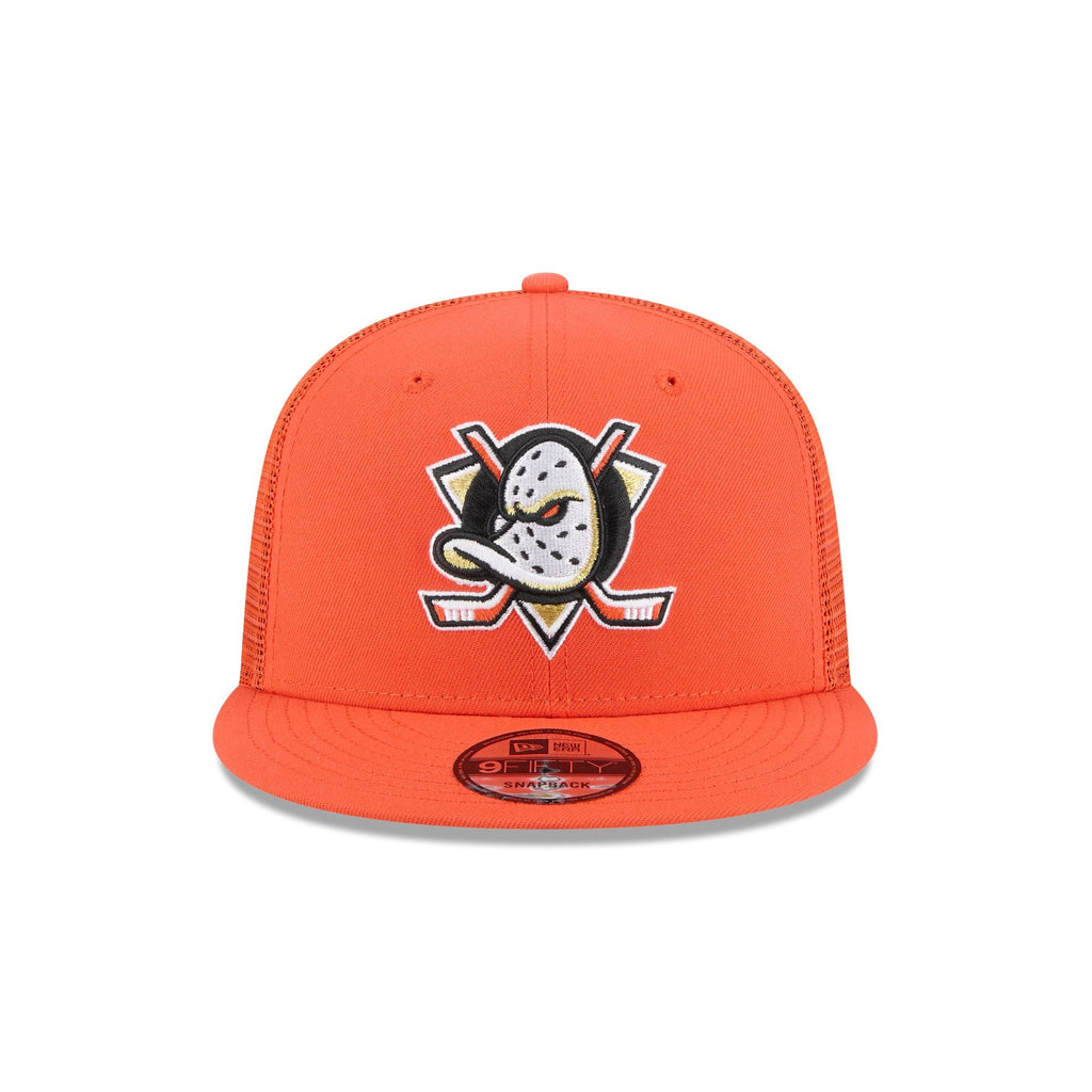 Anaheim Ducks Team Tag 9FIFTY Trucker Hat