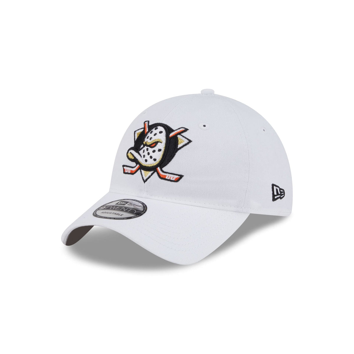 Anaheim Ducks White 9TWENTY Adjustable Hat