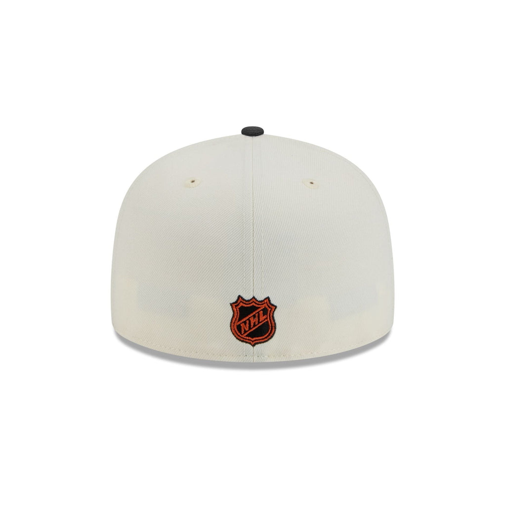 Anaheim Ducks Chrome White 59FIFTY Fitted Hat