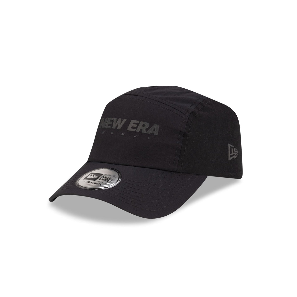 New Era Cap Tech Black Runner Strapback Hat