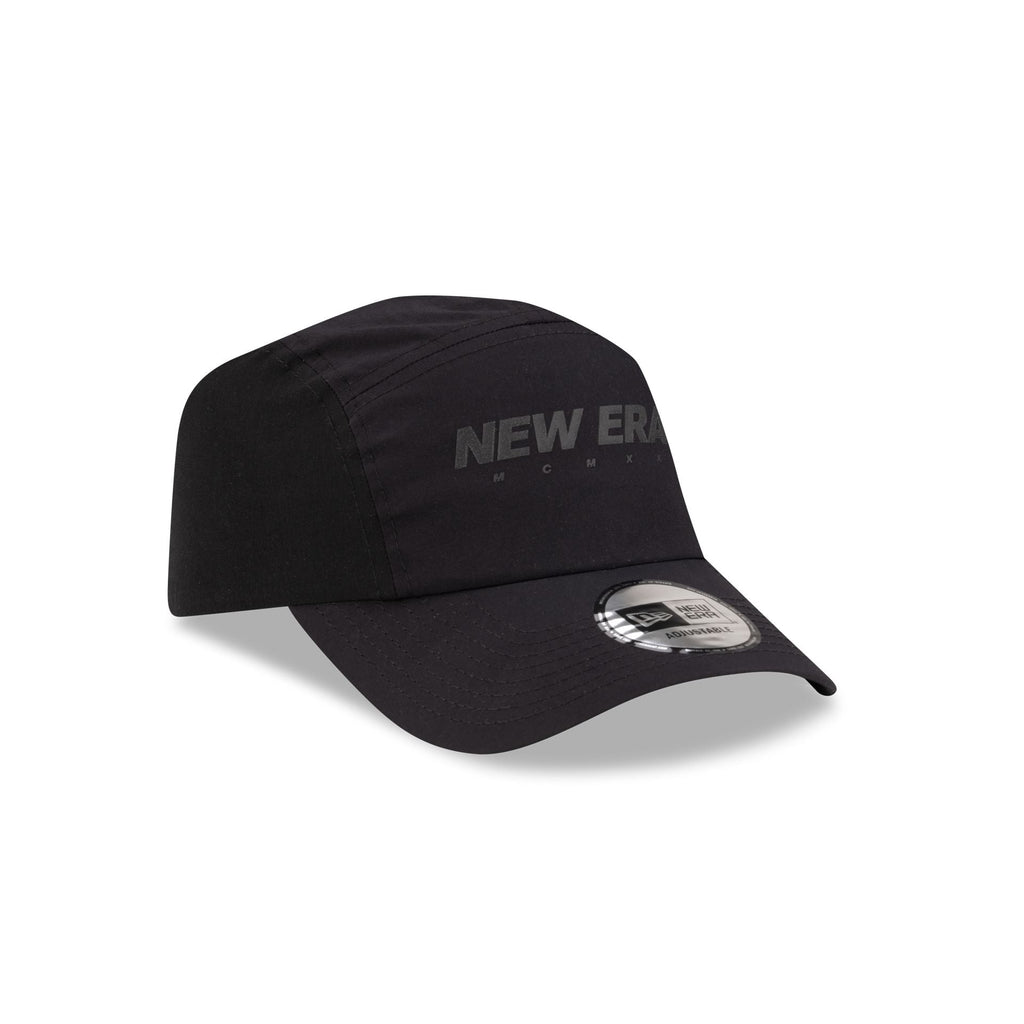New Era Cap Tech Black Runner Strapback Hat