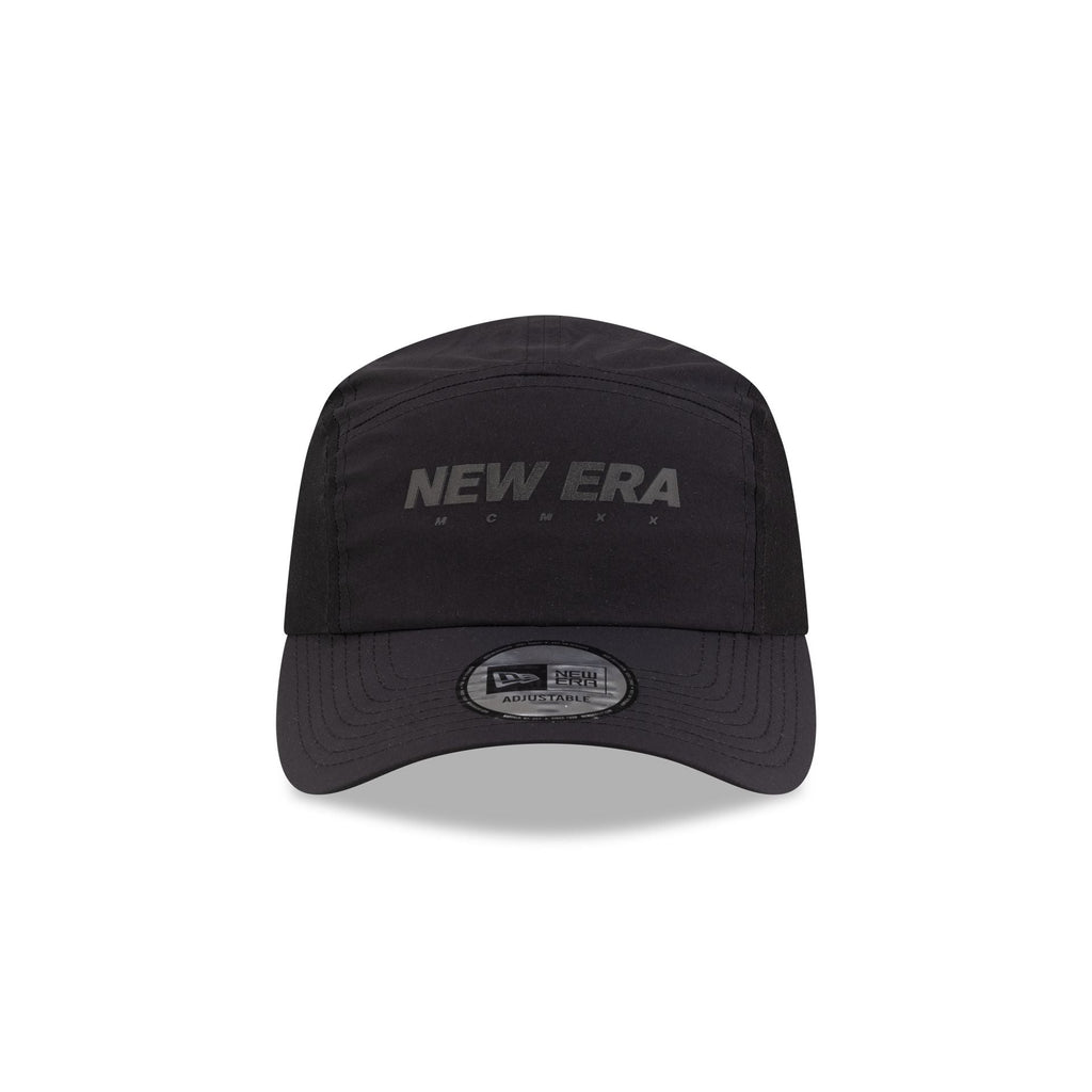 New Era Cap Tech Black Runner Strapback Hat