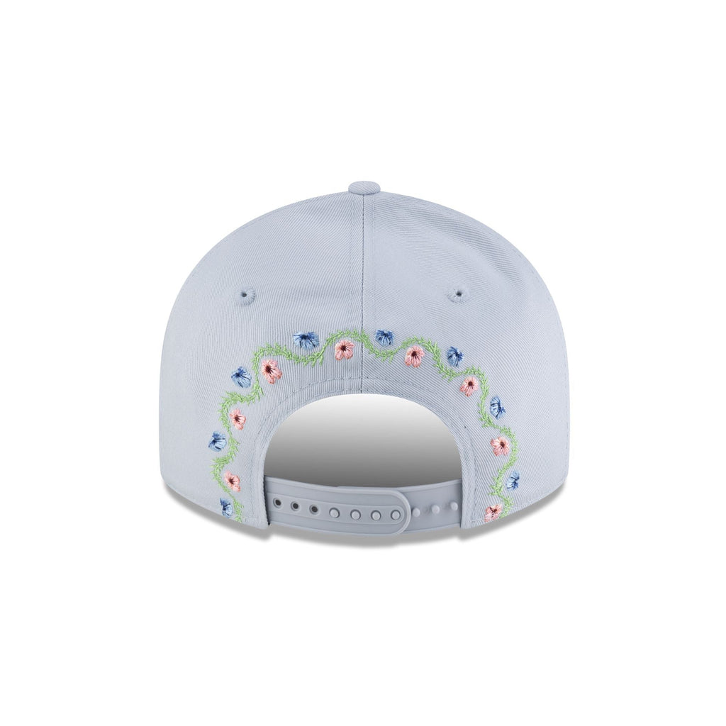 Los Angeles Dodgers Floral Pastel Blue Low Profile 9FIFTY Snapback Hat