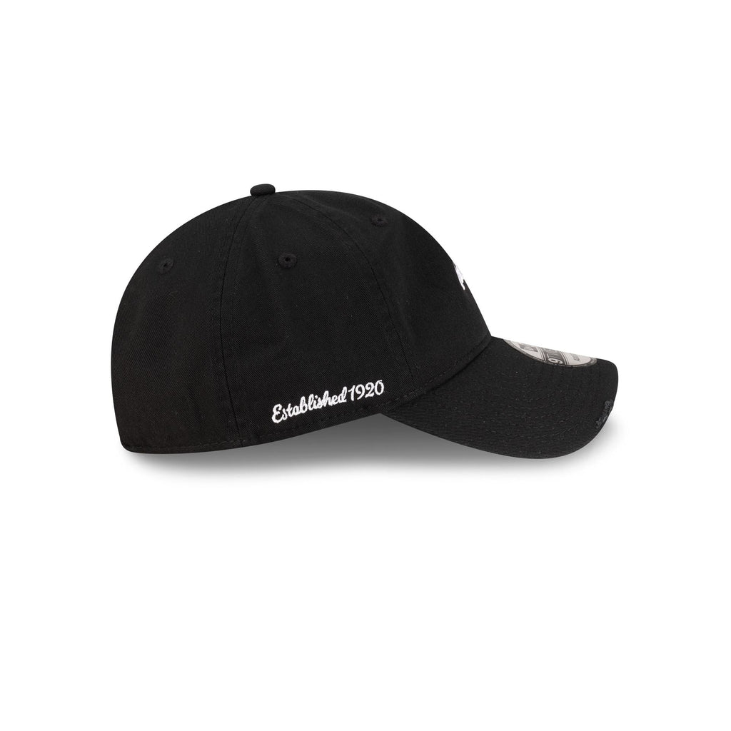 New Era Cap Distressed Black 9TWENTY Adjustable Hat