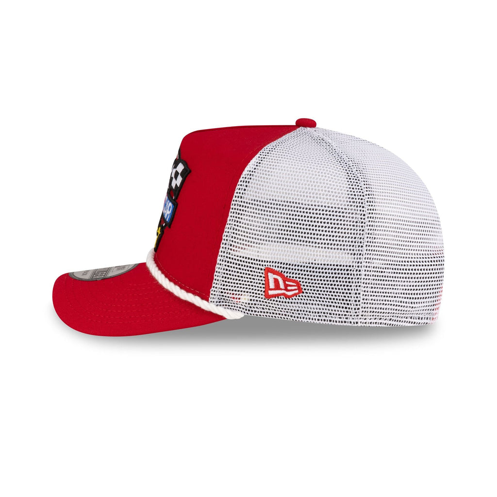 NASCAR Classics Flags Red Golfer Hat
