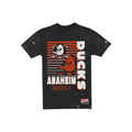 Anaheim Ducks Throwback Washed Black T-Shirt