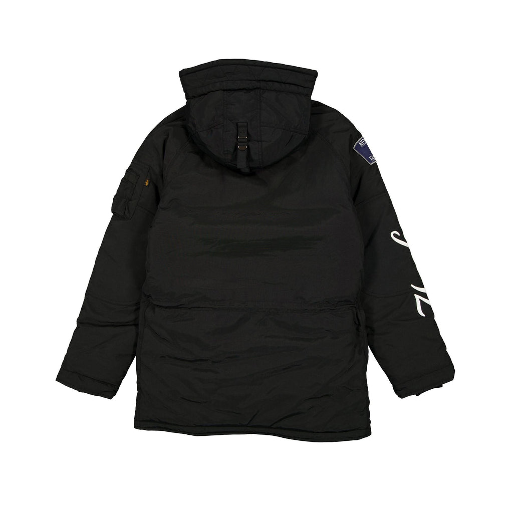 Alpha Industries x New York Yankees Black N-3B Parka Jacket