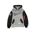 Alpha Industries x Chicago White Sox Gray MA-1 Full Zip Fleece Jacket