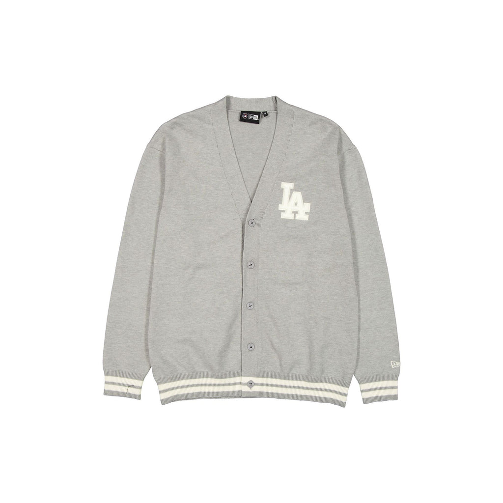 Los Angeles Dodgers Gray Knit Cardigan