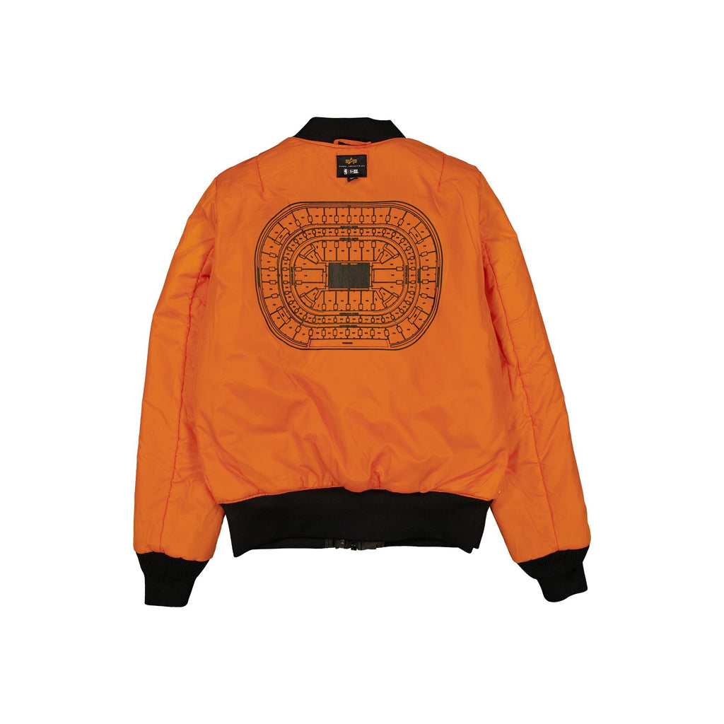Alpha Industries x Chicago Bulls Black Camo MA-1 Bomber Jacket