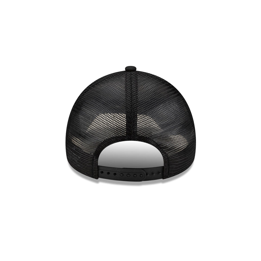 AC Milan Black 9FORTY A-Frame Trucker Hat