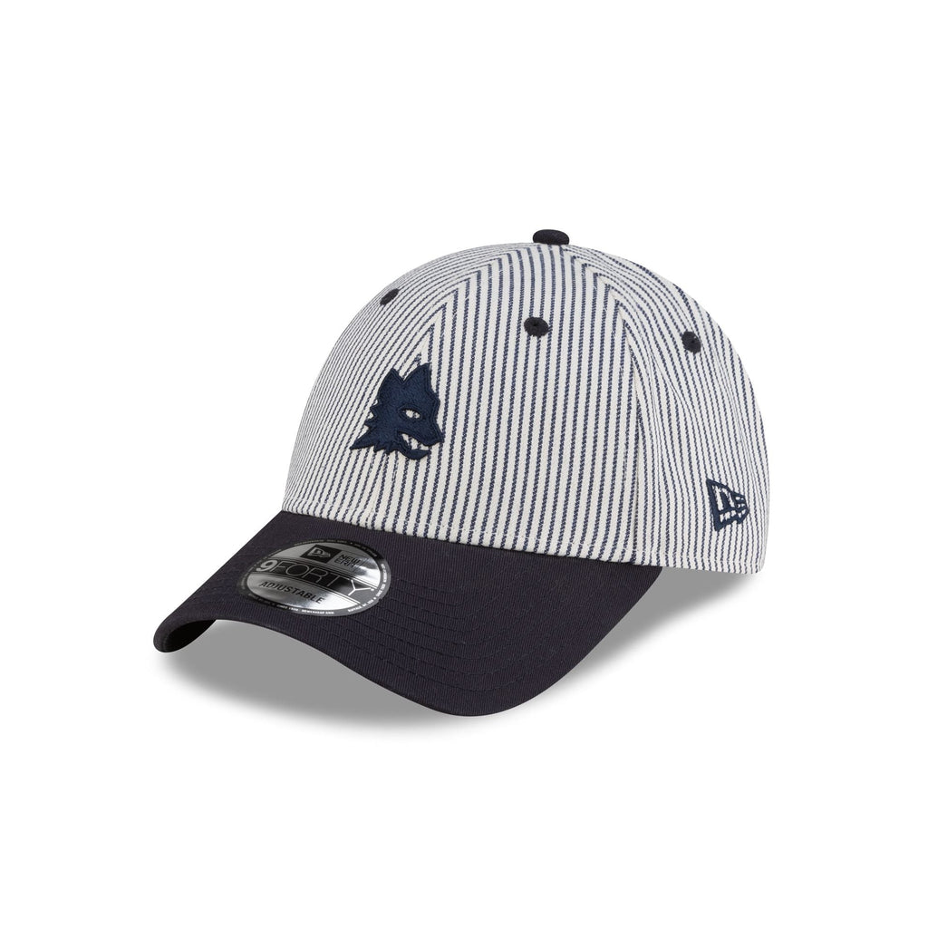 AS Roma Pinstripe 9FORTY Adjustable Hat