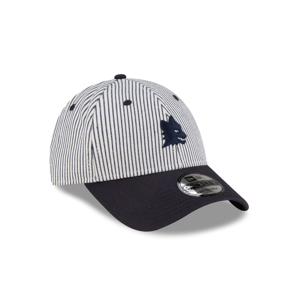 AS Roma Pinstripe 9FORTY Adjustable Hat