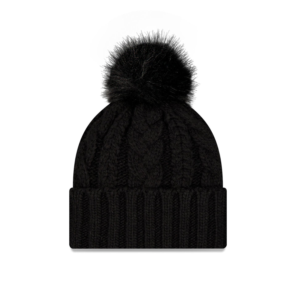 New York Yankees Black Women's Pom Knit Hat