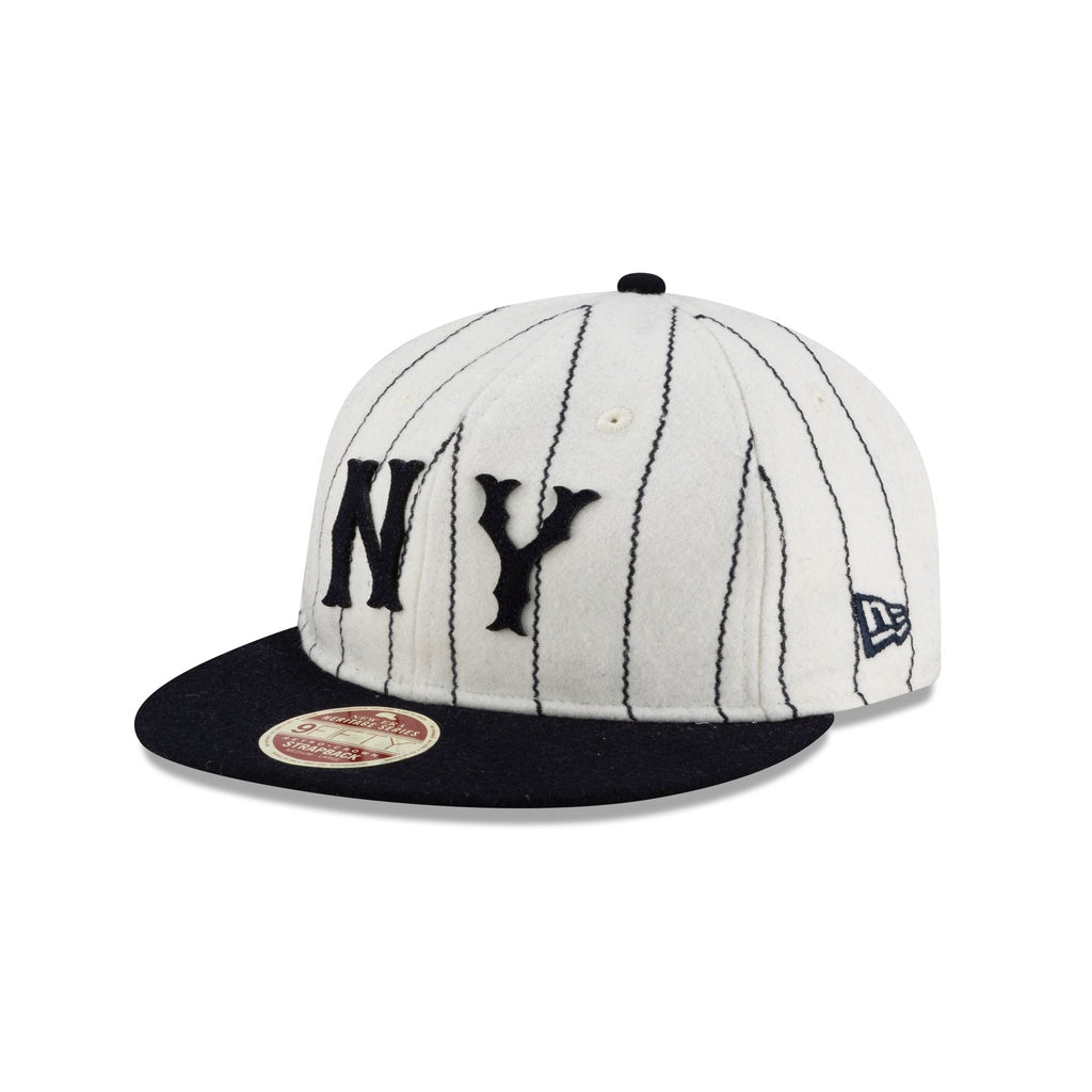 New York Yankees Heritage Pinstripe Retro Crown 9FIFTY Strapback Hat