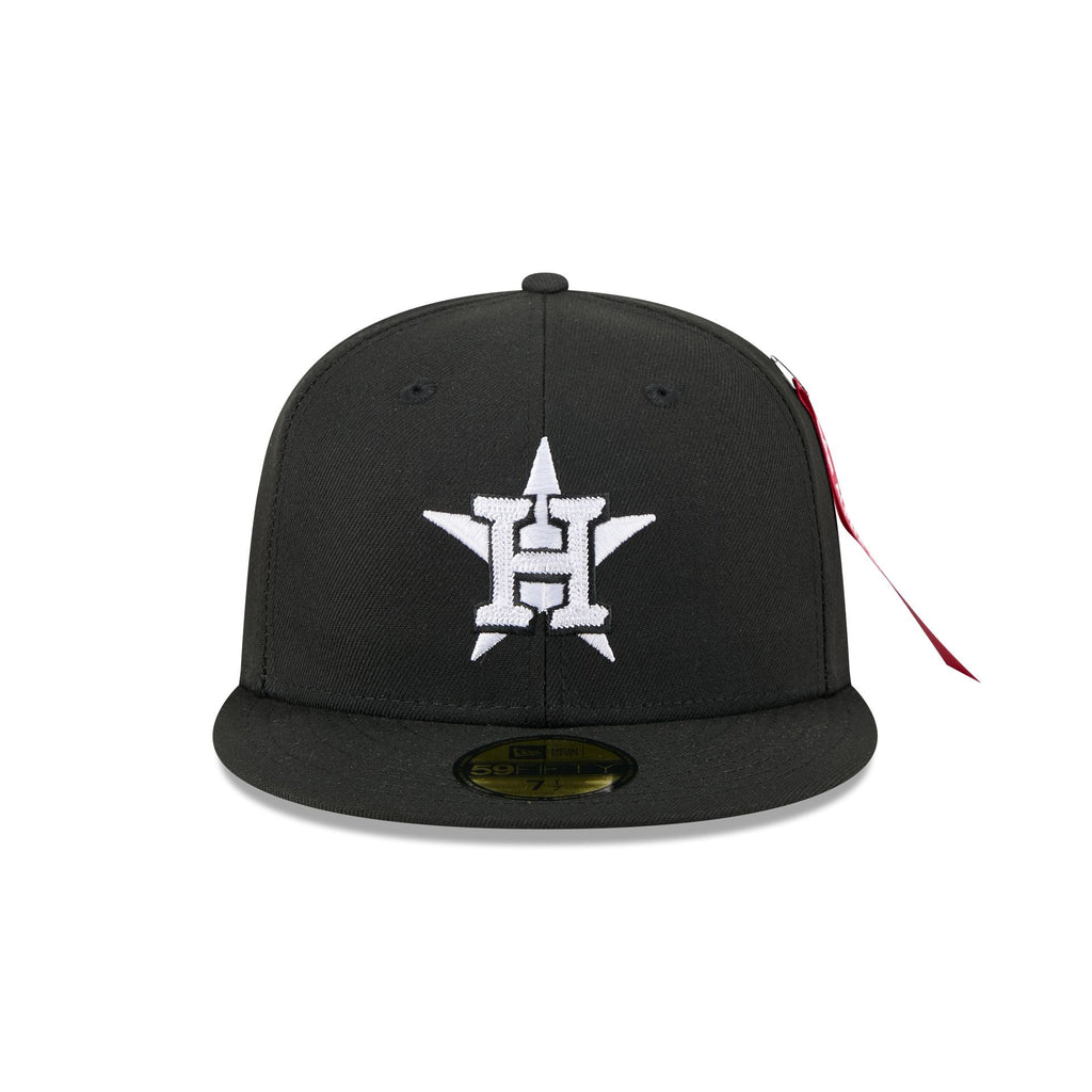 Alpha Industries x Houston Astros Black 59FIFTY Fitted Hat