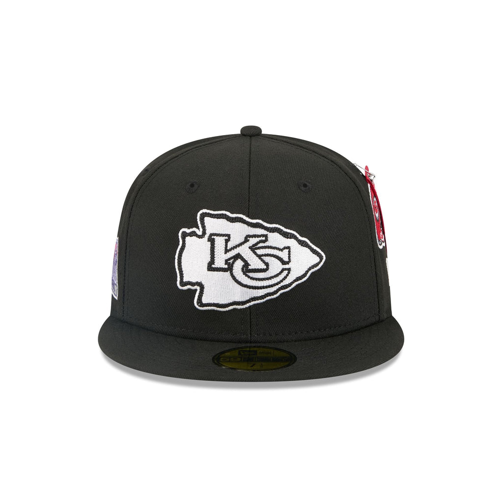 Alpha Industries x Kansas City Chiefs Black 59FIFTY Fitted Hat