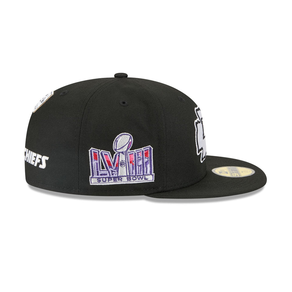 Alpha Industries x Kansas City Chiefs Black 59FIFTY Fitted Hat