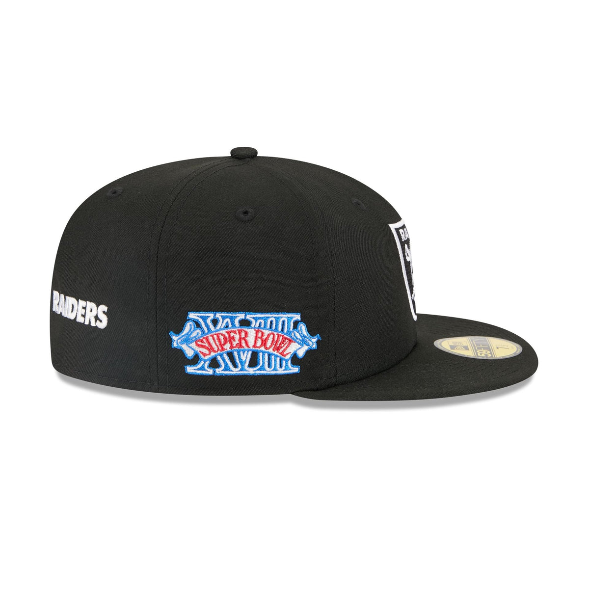 Alpha Industries x Las Vegas Raiders Black 59FIFTY Fitted Hat