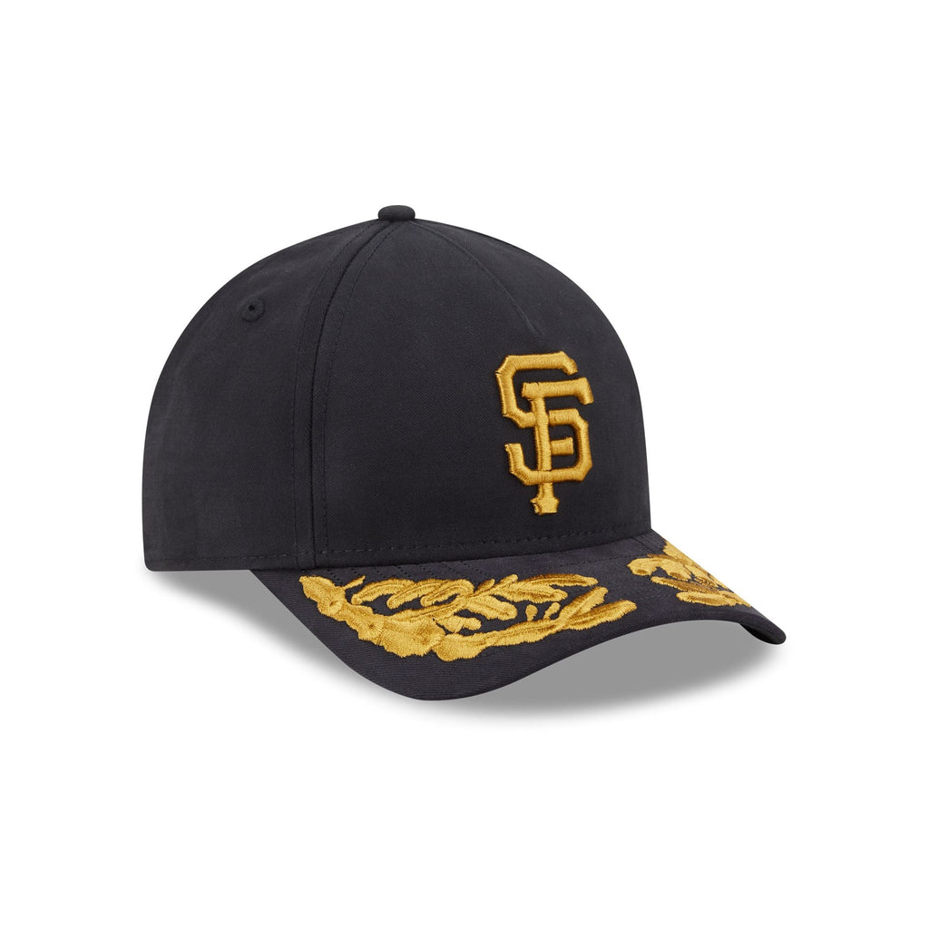 Alpha Industries x San Francisco Giants Black 9FORTY M-Crown A-Frame Snapback Hat