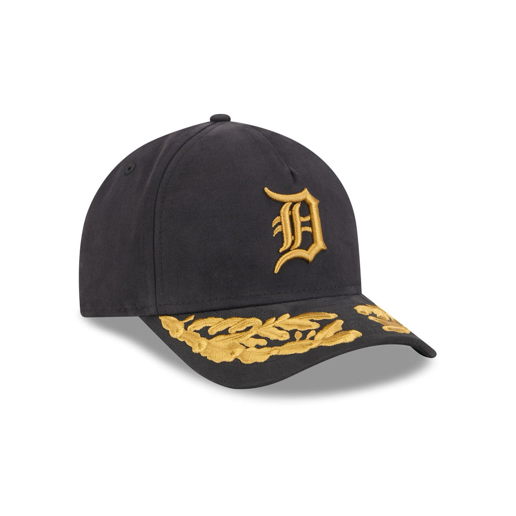Alpha Industries x Detroit Tigers Black 9FORTY M-Crown A-Frame Snapback Hat