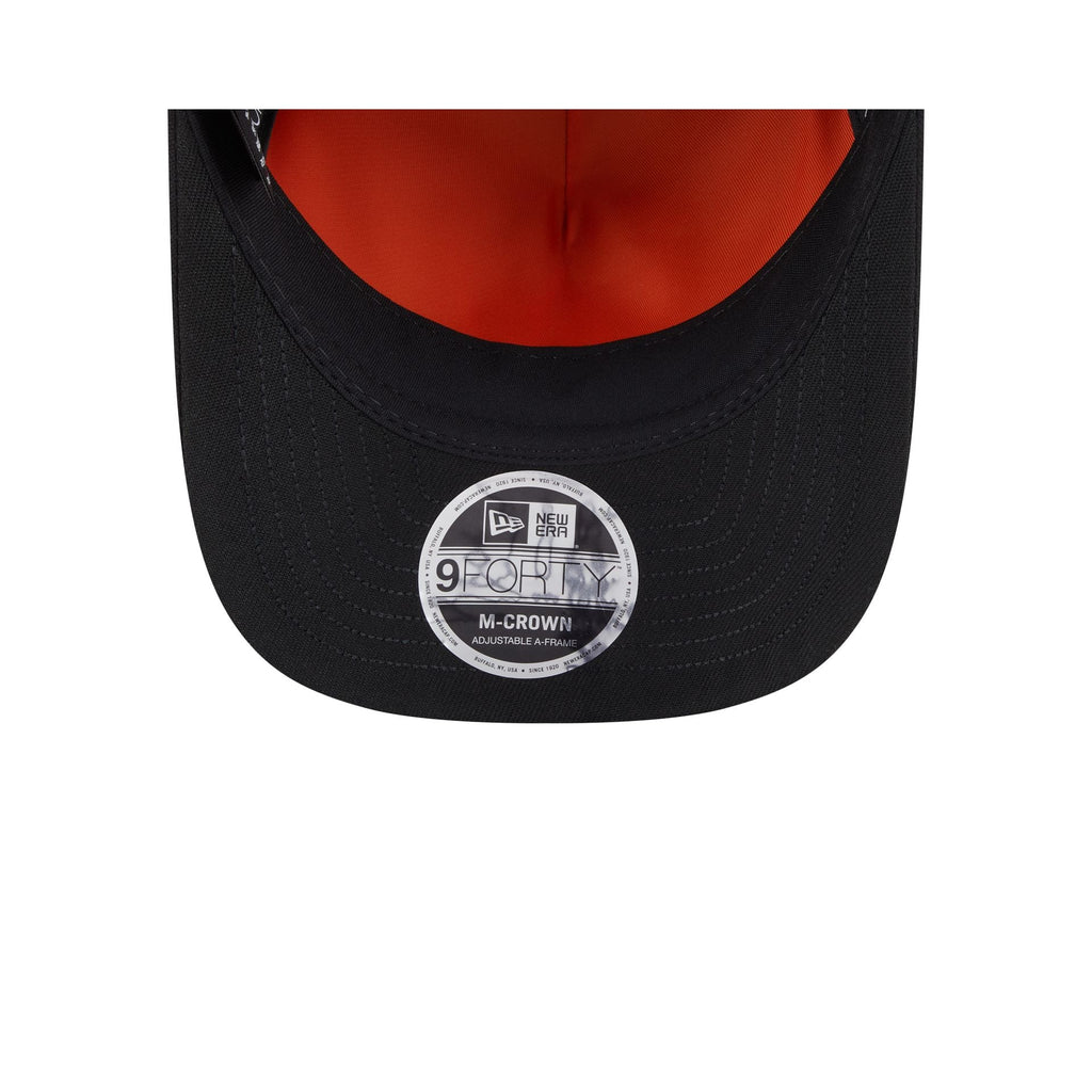 Alpha Industries x Washington Commanders Black 9FORTY M-Crown A-Frame Snapback Hat