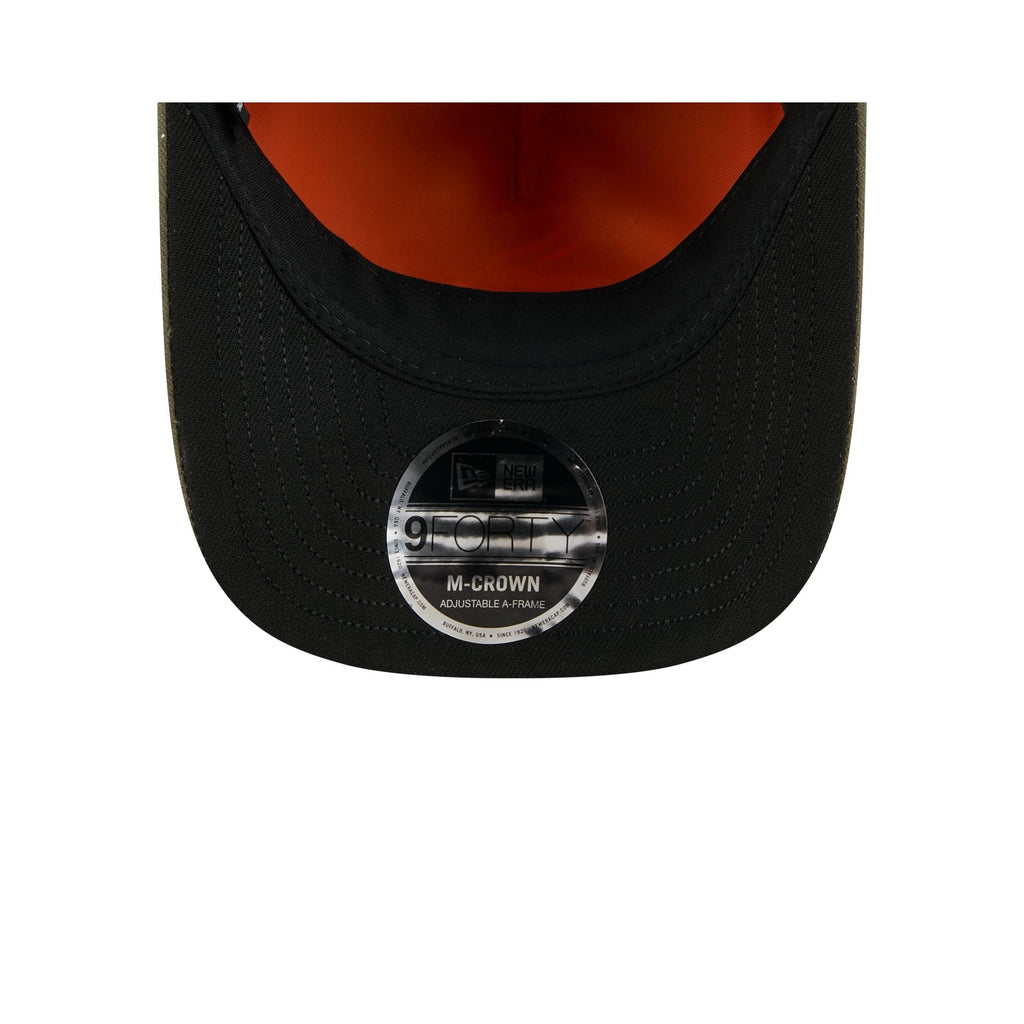 Alpha Industries x Chicago White Sox Olive Green 9FORTY M-Crown A-Frame Snapback Hat