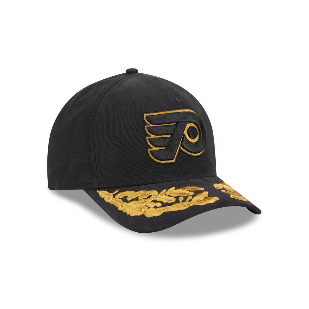 Alpha Industries x Philadelphia Flyers Black 9FORTY M-Crown A-Frame Snapback Hat