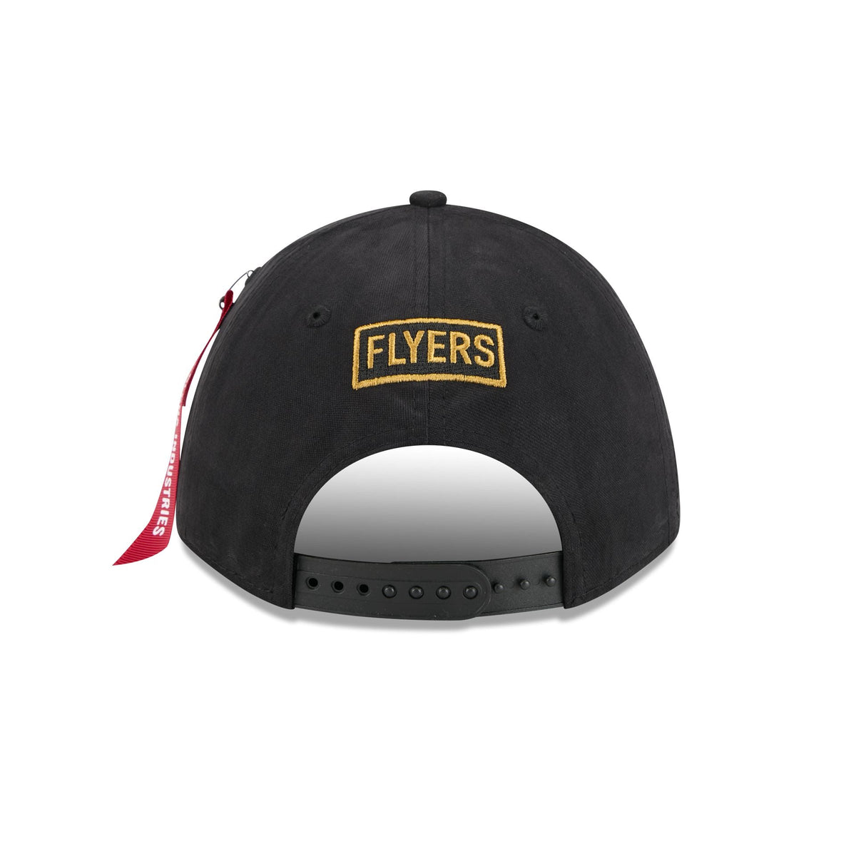 Alpha Industries x Philadelphia Flyers Black 9FORTY M-Crown A-Frame Snapback Hat