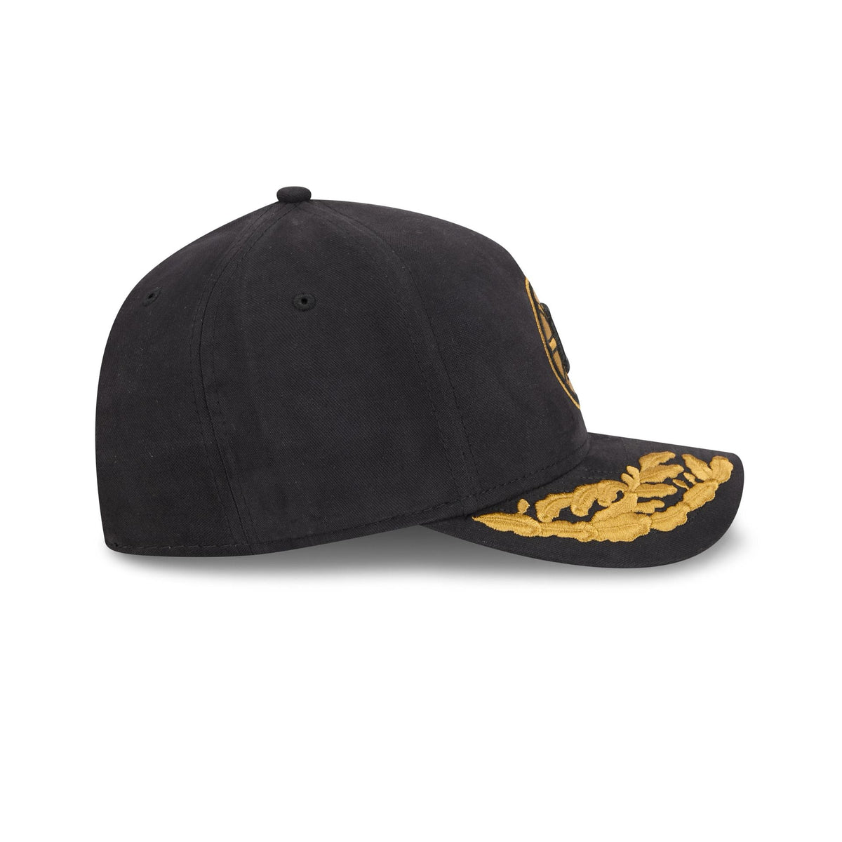 Alpha Industries x Boston Bruins Black 9FORTY M-Crown A-Frame Snapback Hat