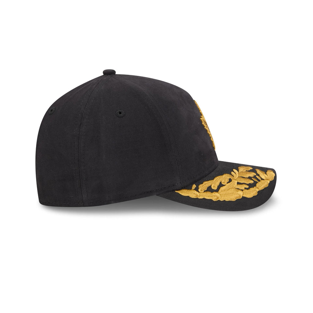 Alpha Industries x Toronto Maple Leafs Black 9FORTY M-Crown A-Frame Snapback Hat