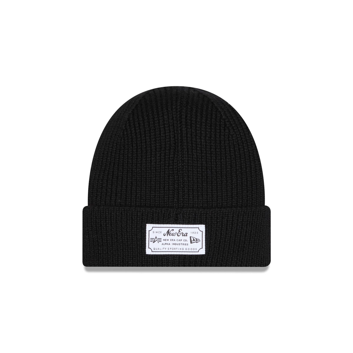 Alpha Industries x Los Angeles Angels Black Cuff Knit Hat