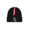 Alpha Industries x Chicago White Sox Black Cuff Knit Hat