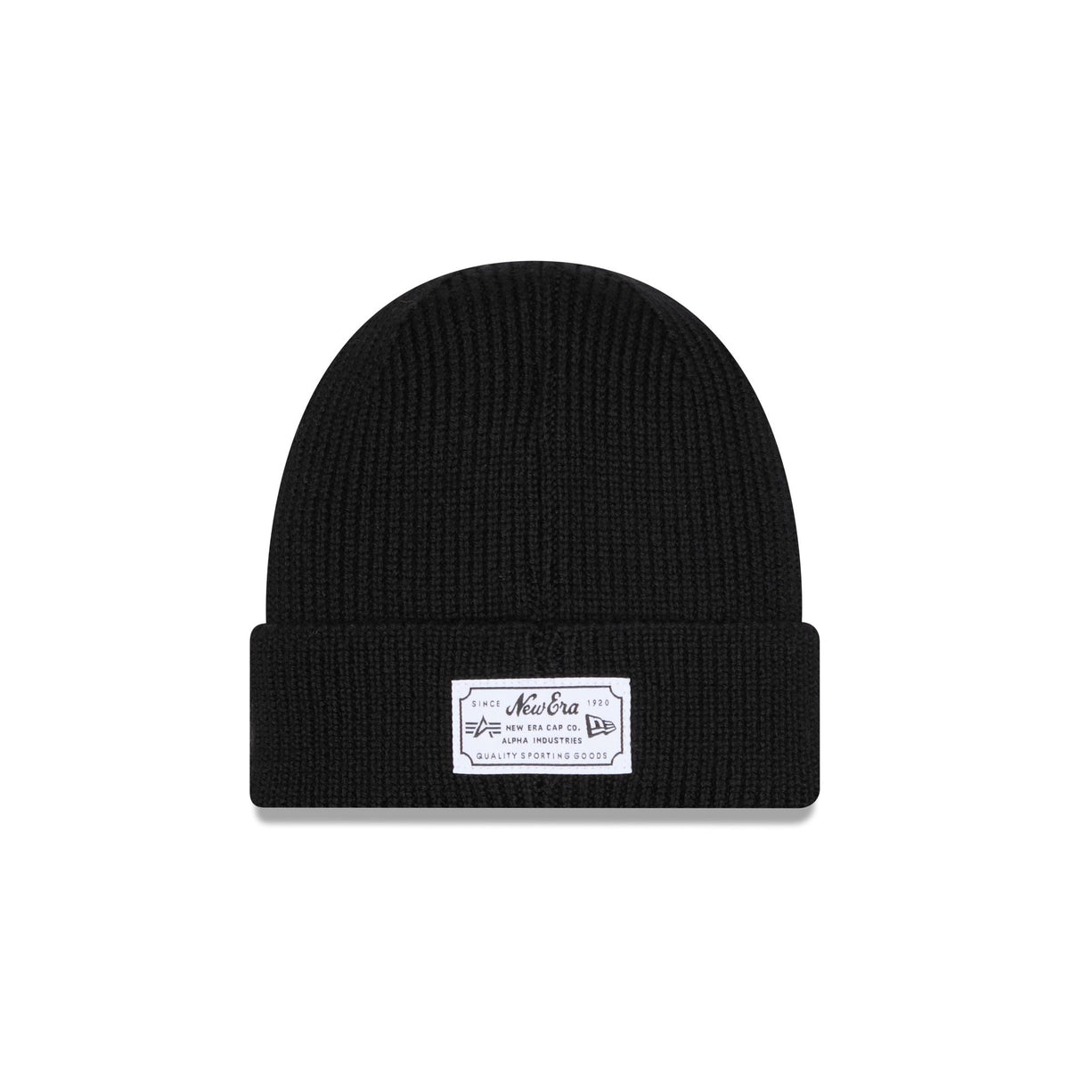 Alpha Industries x Chicago White Sox Black Cuff Knit Hat
