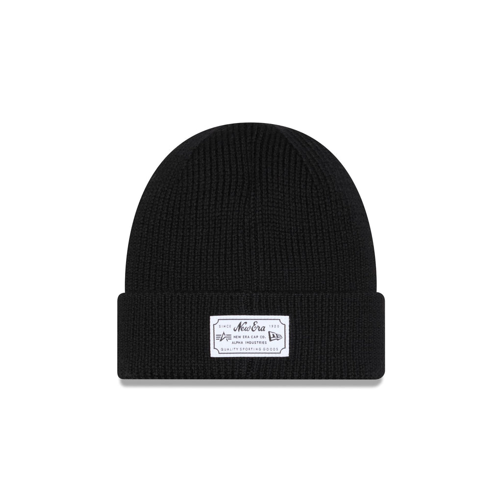 Alpha Industries x San Diego Padres Black Cuff Knit Hat