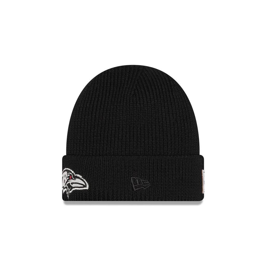 Alpha Industries x Baltimore Ravens Black Cuff Knit Hat