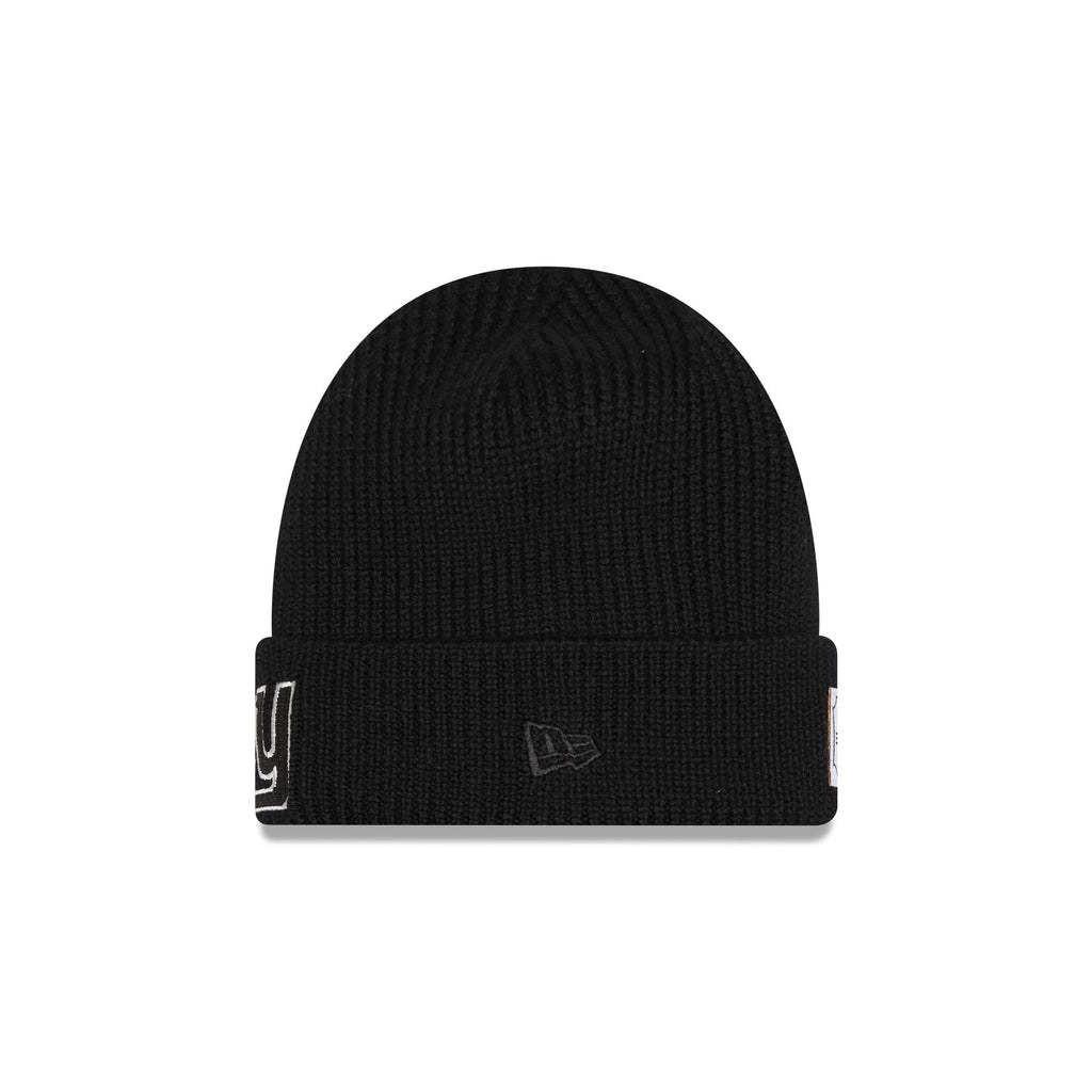 Alpha Industries x New York Giants Black Cuff Knit Hat