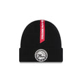 Alpha Industries x Philadelphia 76ers Black Cuff Knit Hat