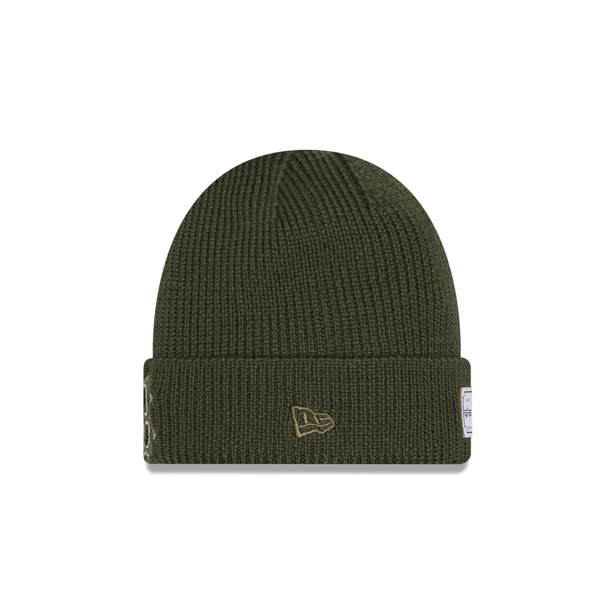Alpha Industries x Boston Red Sox Olive Green Cuff Knit Hat