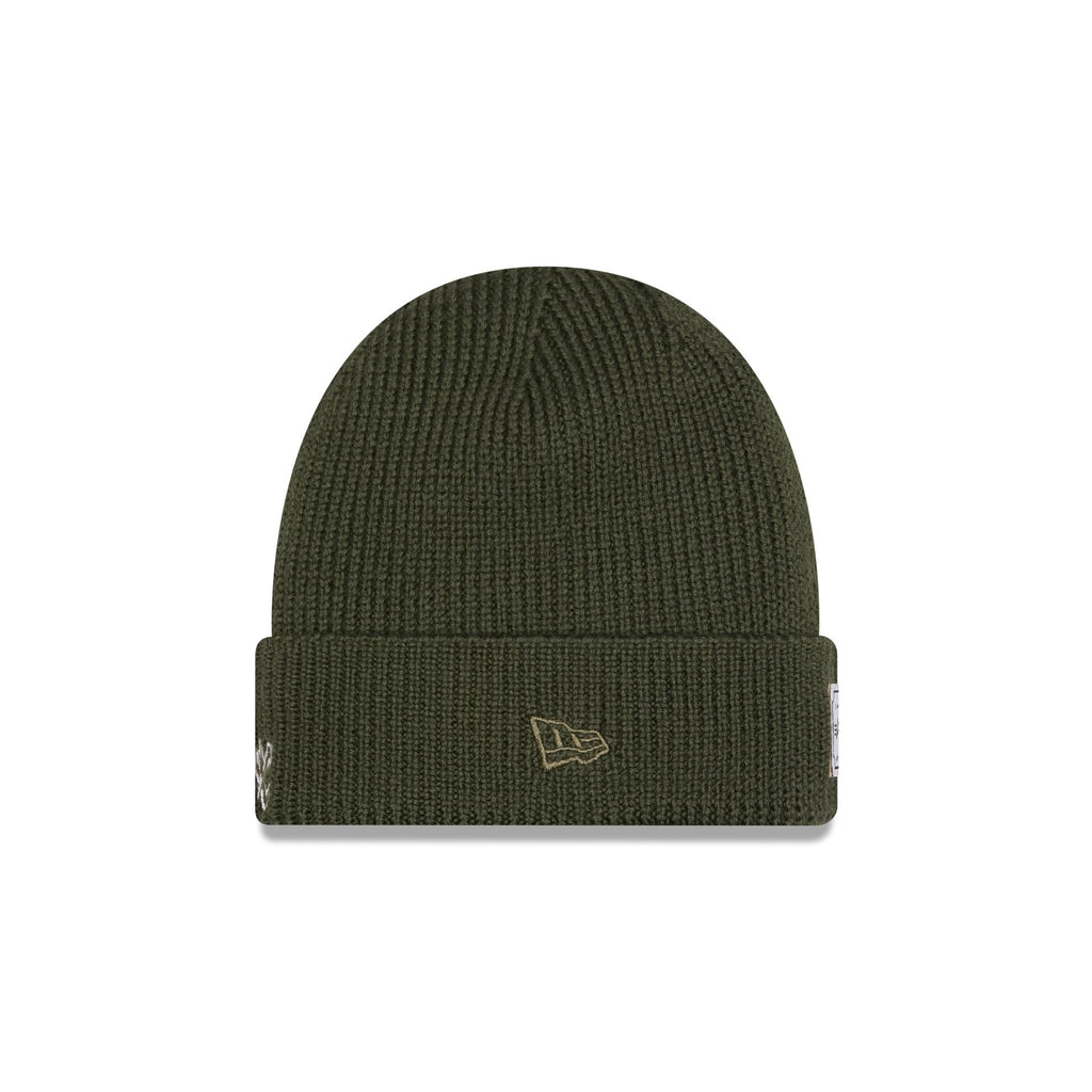 Alpha Industries x Chicago White Sox Olive Green Cuff Knit Hat