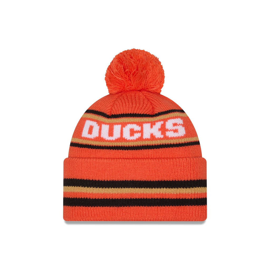 Anaheim Ducks Classic Pom Knit Hat
