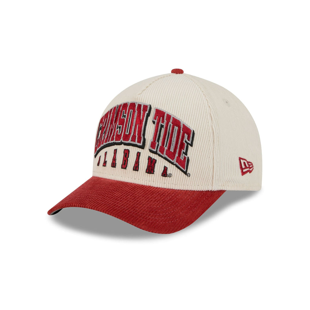 Alabama Crimson Tide Stacked Corduroy 9FORTY M-Crown A-Frame Snapback Hat