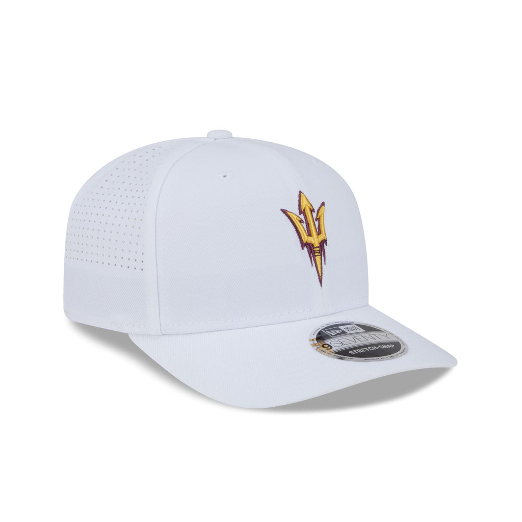 Arizona State Sun Devils Optic White Performance 9SEVENTY Stretch-Snap Hat