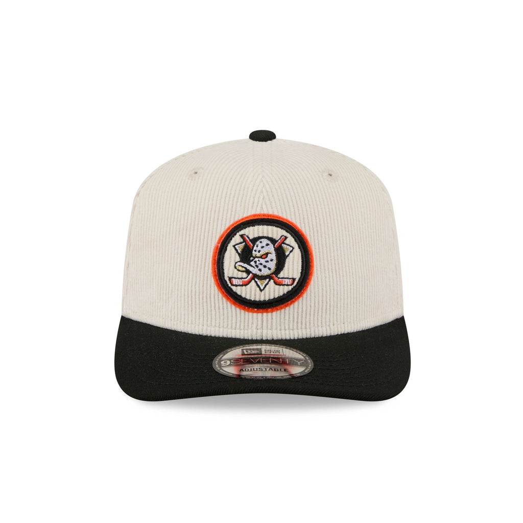 Anaheim Ducks Loyal Corduroy 9SEVENTY Stretch-Snap Hat