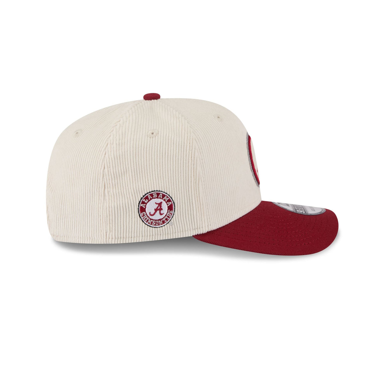 Alabama Crimson Tide Loyal Corduroy 9SEVENTY Stretch-Snap Hat